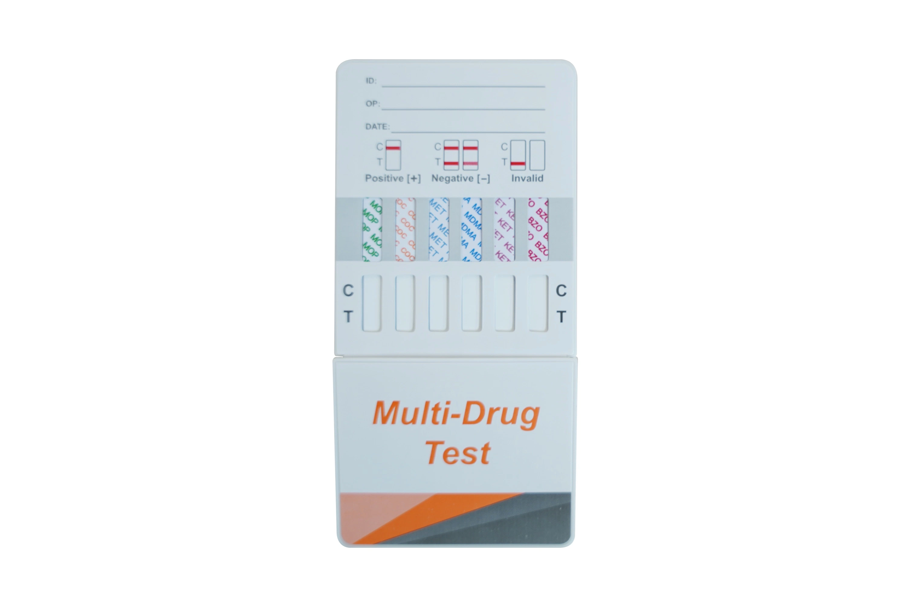 Medical Deive Diagnostic Doa Urine Test Multi-Drug 12 Drugs Screen Test Panel/Cup (AMP/MOP/KET/THC/MET/COC/MTD/BAR/BZO/PCP/K2) with CE