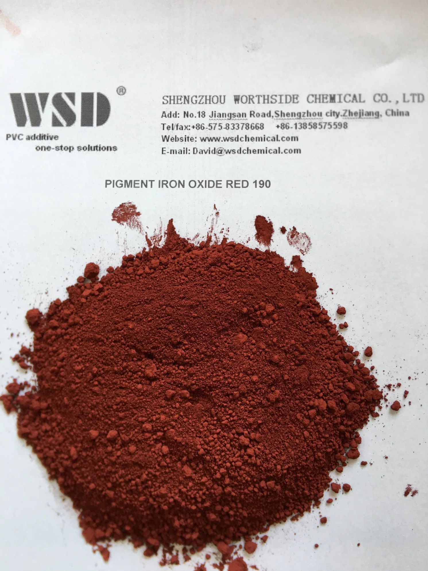 CAS#1332-37-2 Pigment Iron Oxide Red