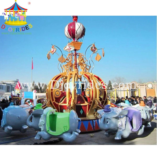 Les enfants ont adoré les attractions Outdoor Game Dumbo Rides Flying Elephant Rides En vente