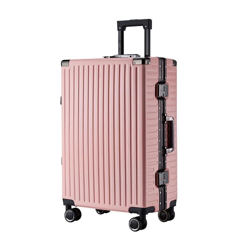 26 Inch Lightweight Alloy Pull Rod ABS PC Polycarbonate Travel Trolley Case Suitcase Trunk Luggage with Spinner Wheels