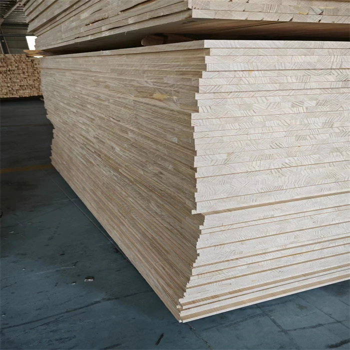 Straight Board Finger Joint Board Custom Cheap Wooden Box Solid Wood Material Plank