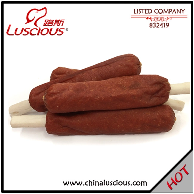 Soft saucisse de viande de boeuf Dog Treats Cat Sanck fournisseur de nourriture pour animaux de compagnie à sec