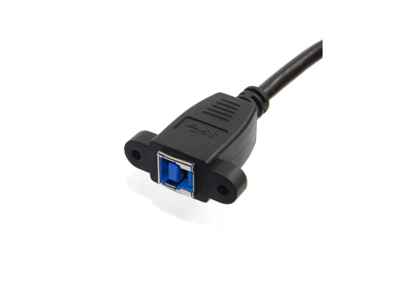 Panel Mount Screw USB3.0 Bm to Bf Cable