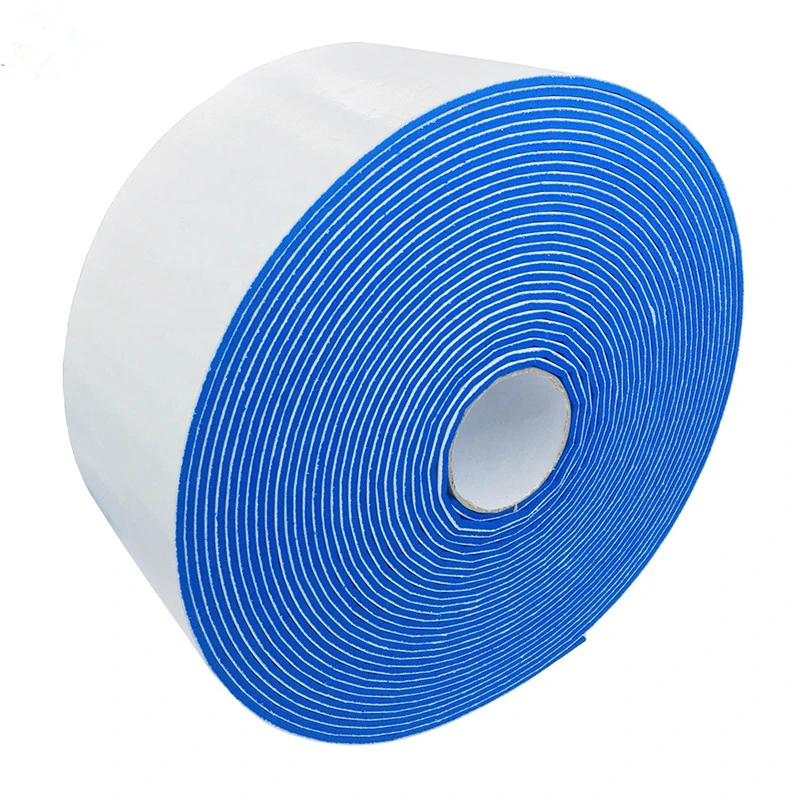 25X25X5mm on Rolls Paper Liner Blue Static Cling Glass Separator EVA Rubber Foam Pads