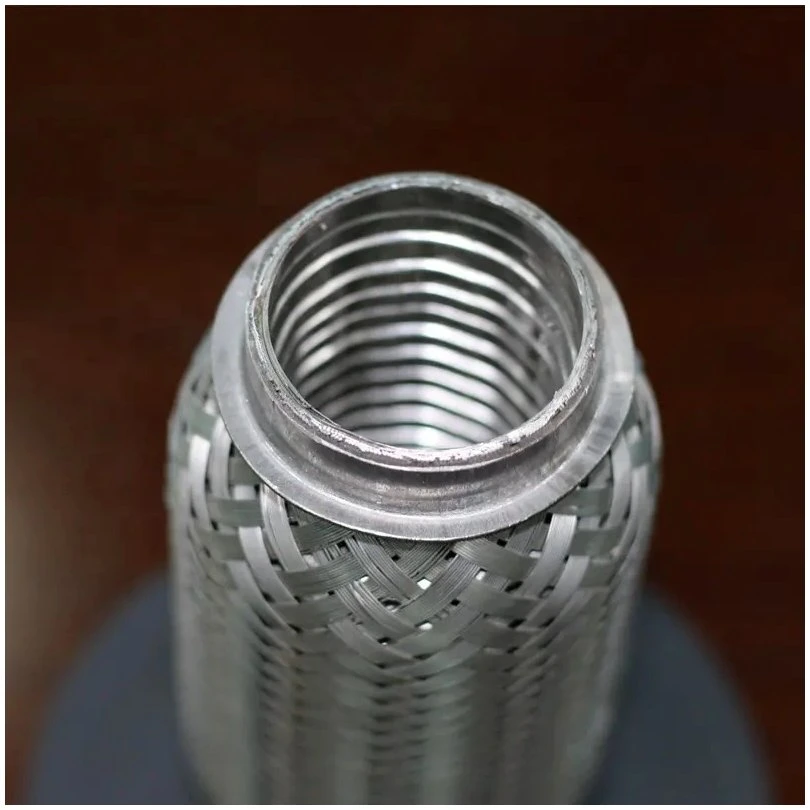 Tubo de aluminio tubo flexible de escape 2,25 pulgadas de diámetro 8 pulgadas Longitud