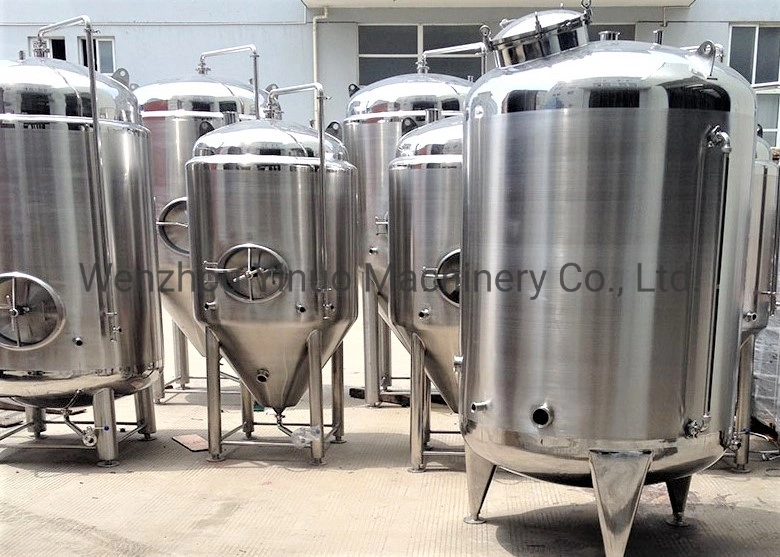 SS316L Dimple Type Jacket Vessel Fermentor Micro Bar Equipment Fermentation Tank