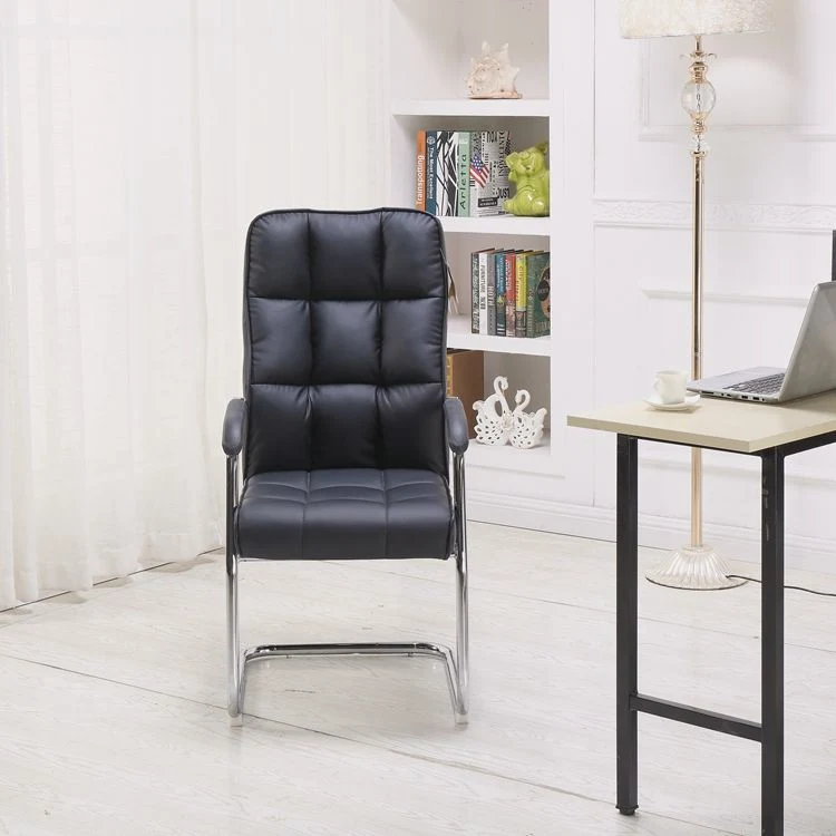 Huaxin Furniture Custom Color Wheeless Leather Chair Wholesale Office Chair Office Furniture