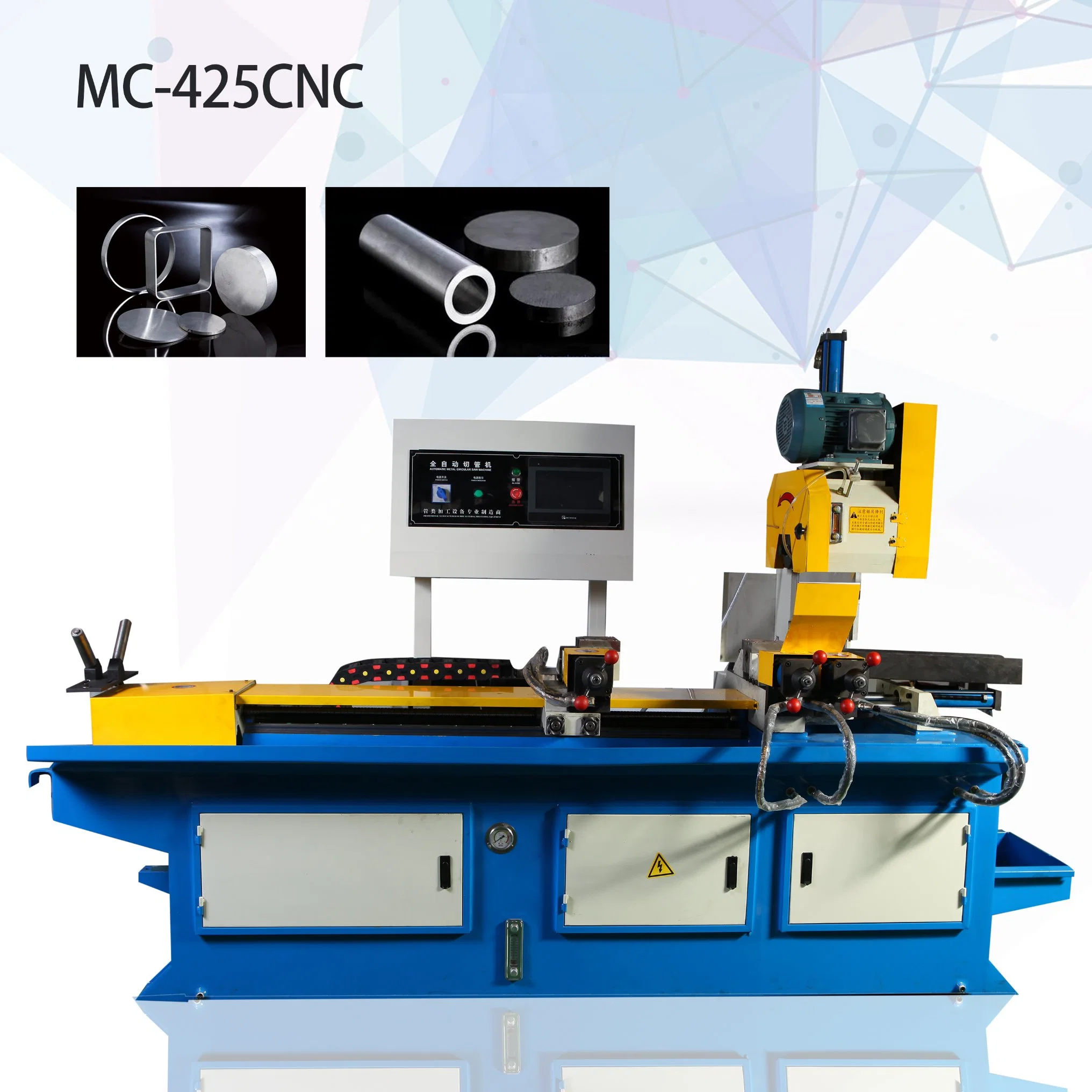 Máquina automática de corte de tuberías de Jiangsu Mc-425nc otro corte de metales Máquina