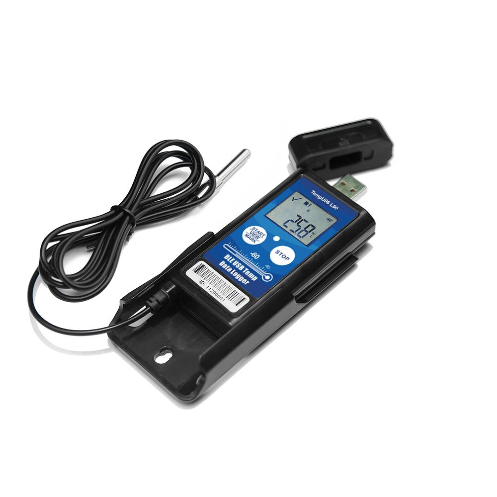 Data Logger Recorder Temperature Logging Thermometer with LCD Display