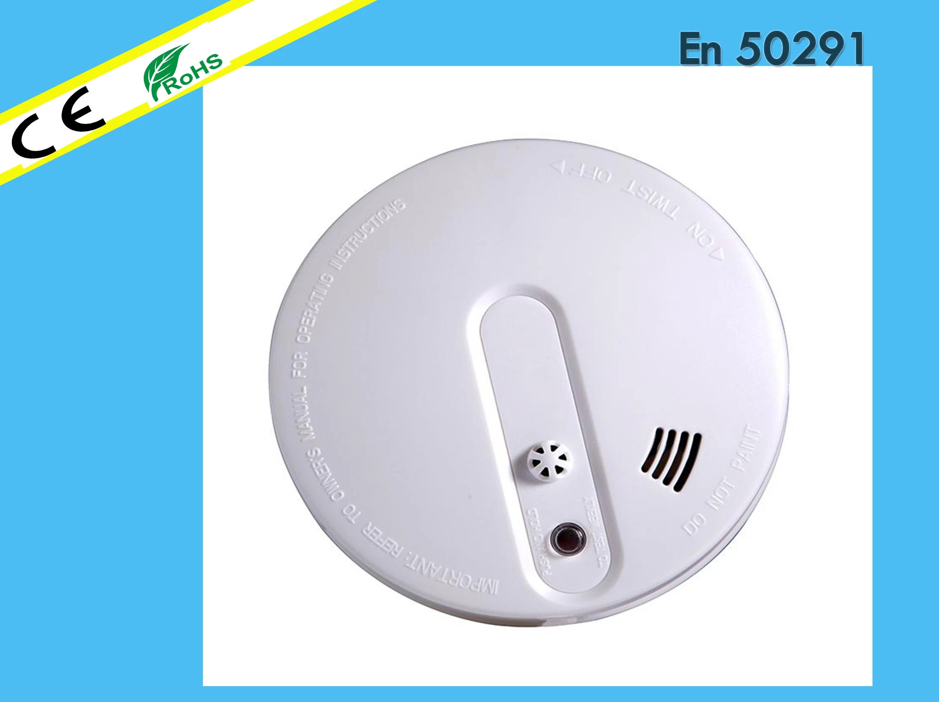 Ce Approved Photo Electronic Safety Smoke Detector