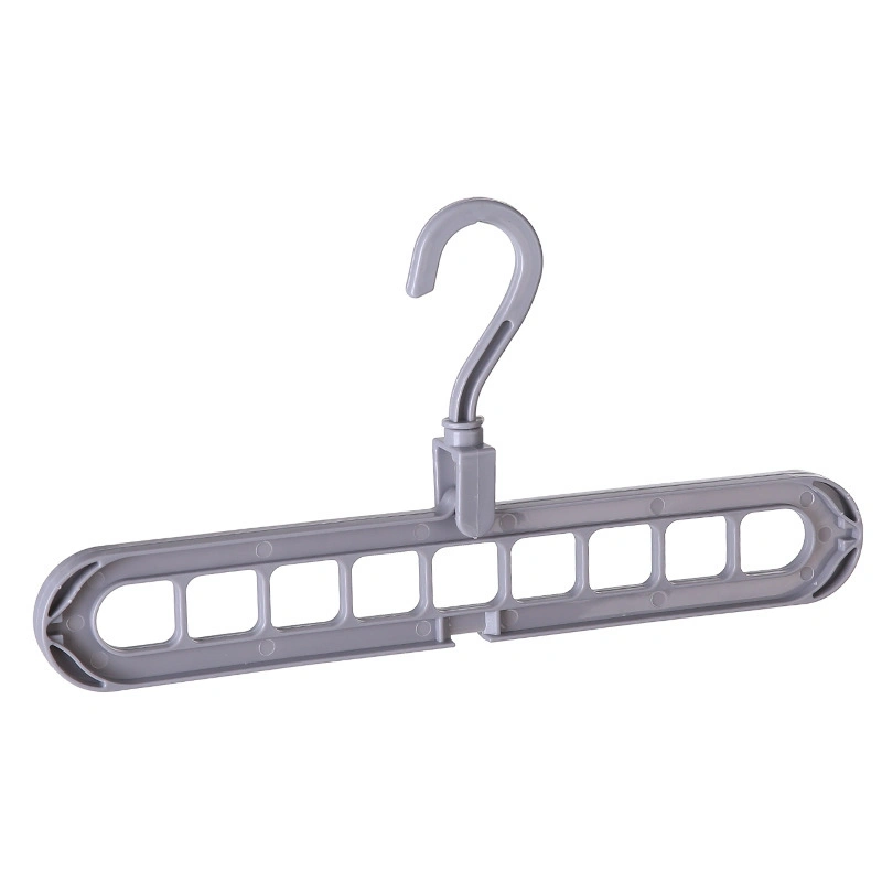 Folding 9-Hole Clothes Hanger