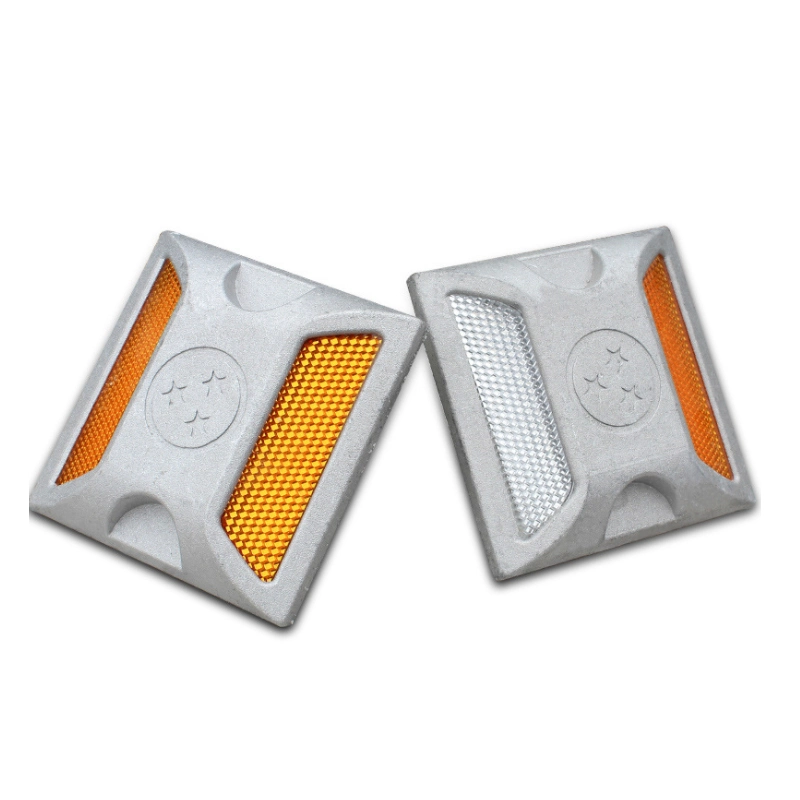 Aluminum Road Marking Alloy Solar Power Road Stud for Road Safety