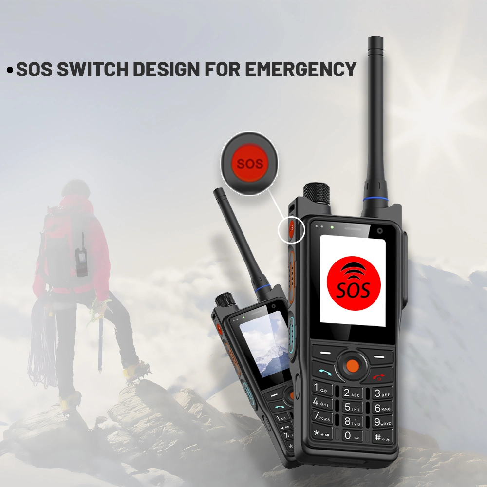 Long Distance 2500mAh Battery 4G Android Mobile Walkie Talkie Rugged Two Way Radio