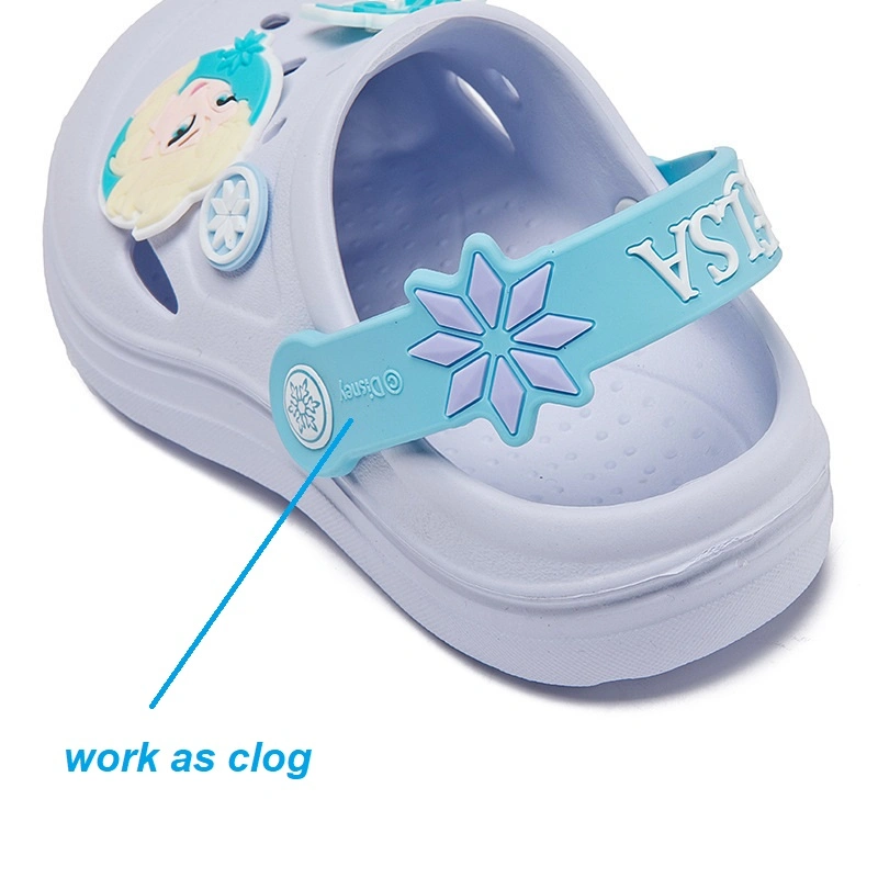 Prinzessin Elsa Sandalen Frozen EVA Kinder Slipper rutschfeste Outdoor-Bad Schuhe Hausschuhe Geschenk Cartoon Schuhe für Mädchen