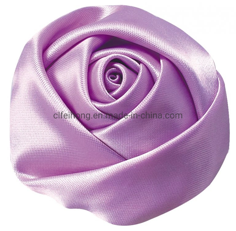 As embarcações de fábrica Rose Bud Rose Arco de Fita de cetim Organza Grosgrain/// Taffeta Arco de fita para acondicionamento de materiais de decoração de casamento