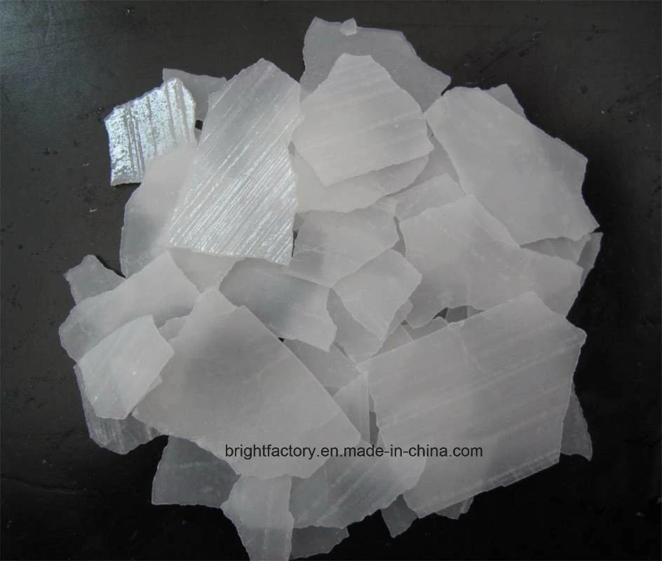 Sodium Hydrate/Solid Flakes, 99%/Caustic Soda Price/Manufacturer