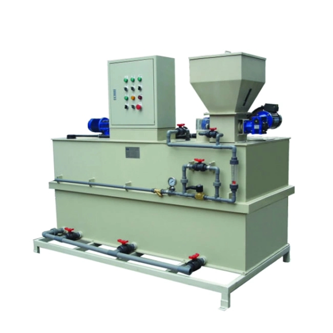 Stainless Steel Chemical Polymer Flocculant Water Treatment Equipment