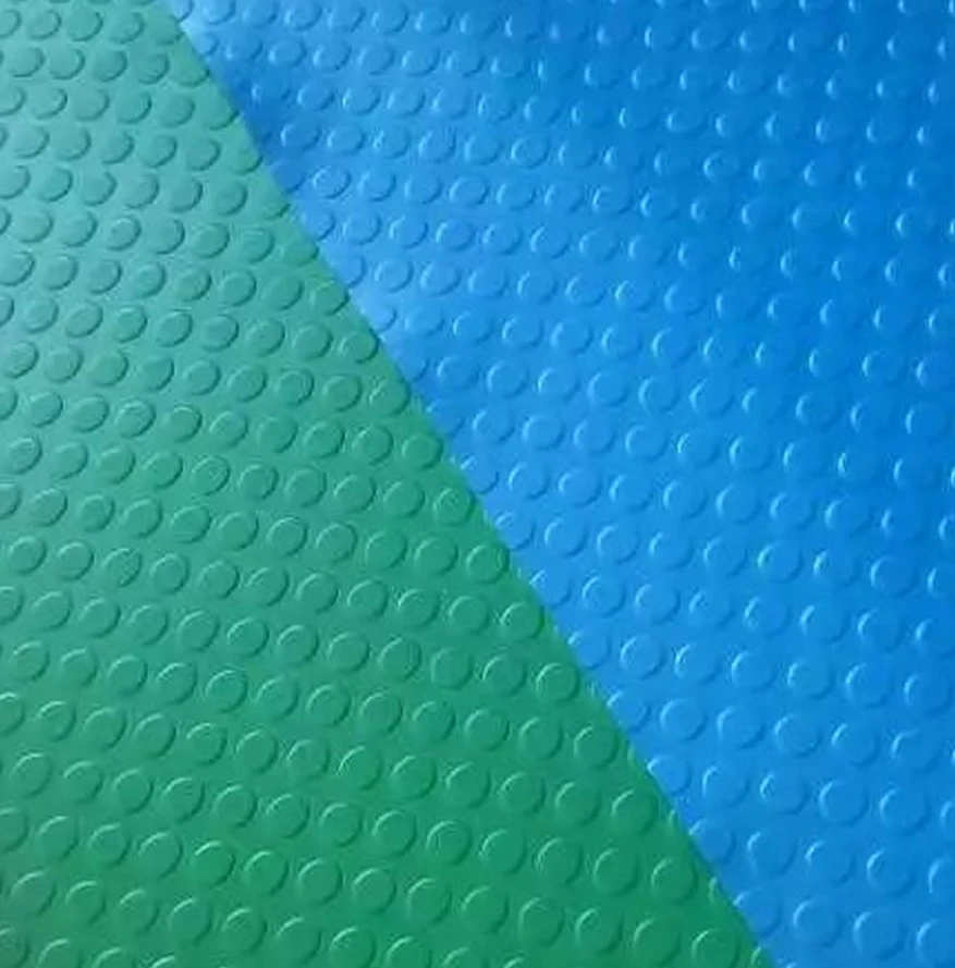 Anti-Slip Round Stud Rubber Sheets 3mm Coin Flooring Outdoor Mats