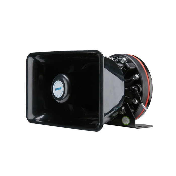 Senken resistente al agua 100W Mini portátil de advertencia de la policía con cables de altavoz de electrónica