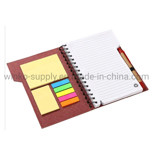 Popular Office Stationery Hard Cover Memo Box Memo Notepad for Office Supply