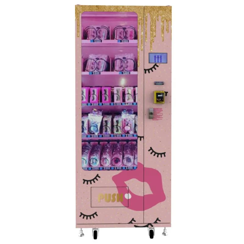 Neueste Verkaufsmaschine Make-up, die Druck Logo für Kunden Vending Maschine