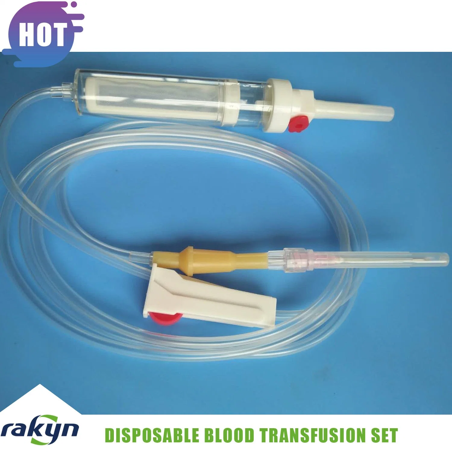 Medical Device of Disposable Blood Transfusion Set with Filter and Y Site