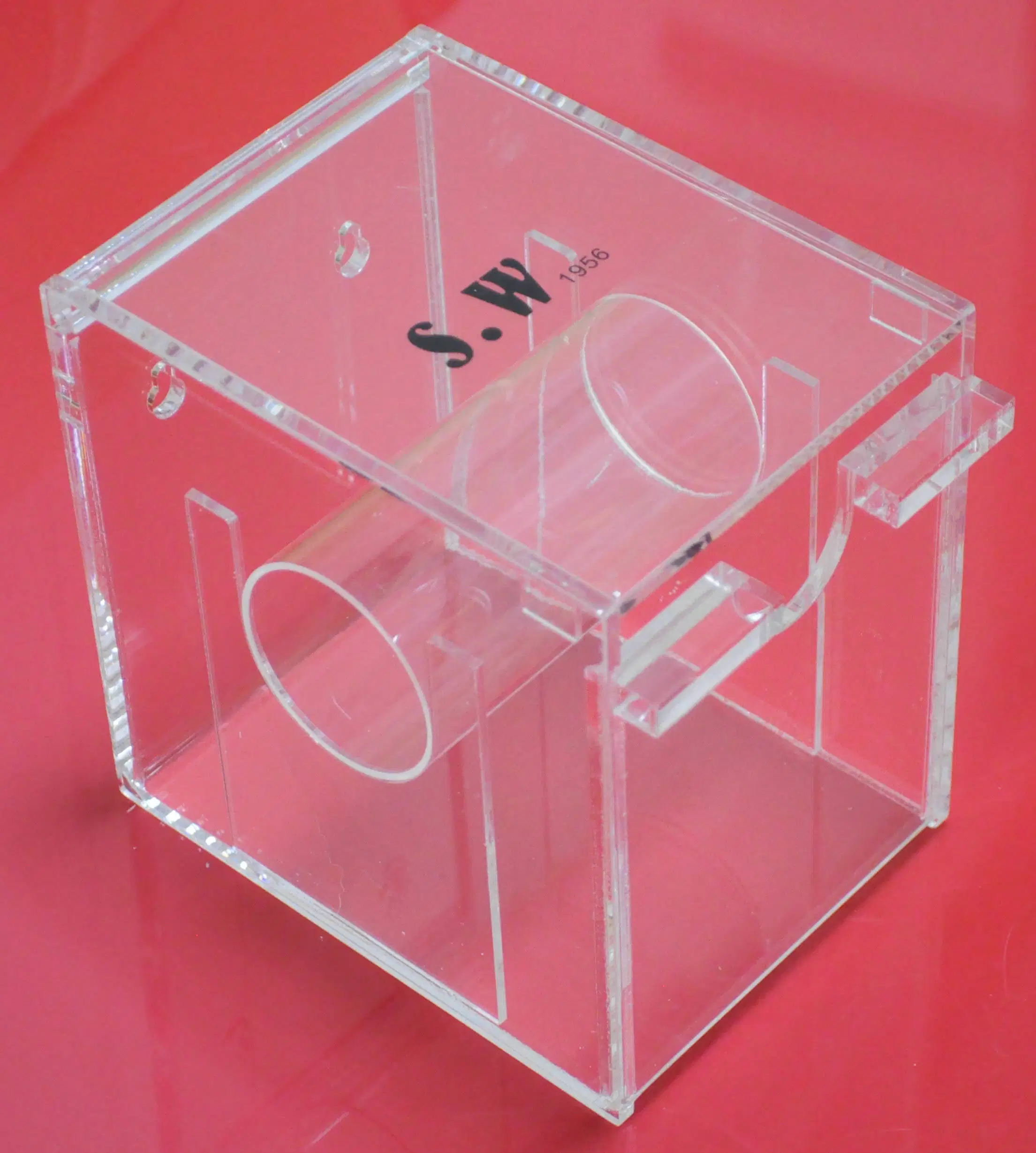Custom Acrylic Plastic Makeup Box with Mirror