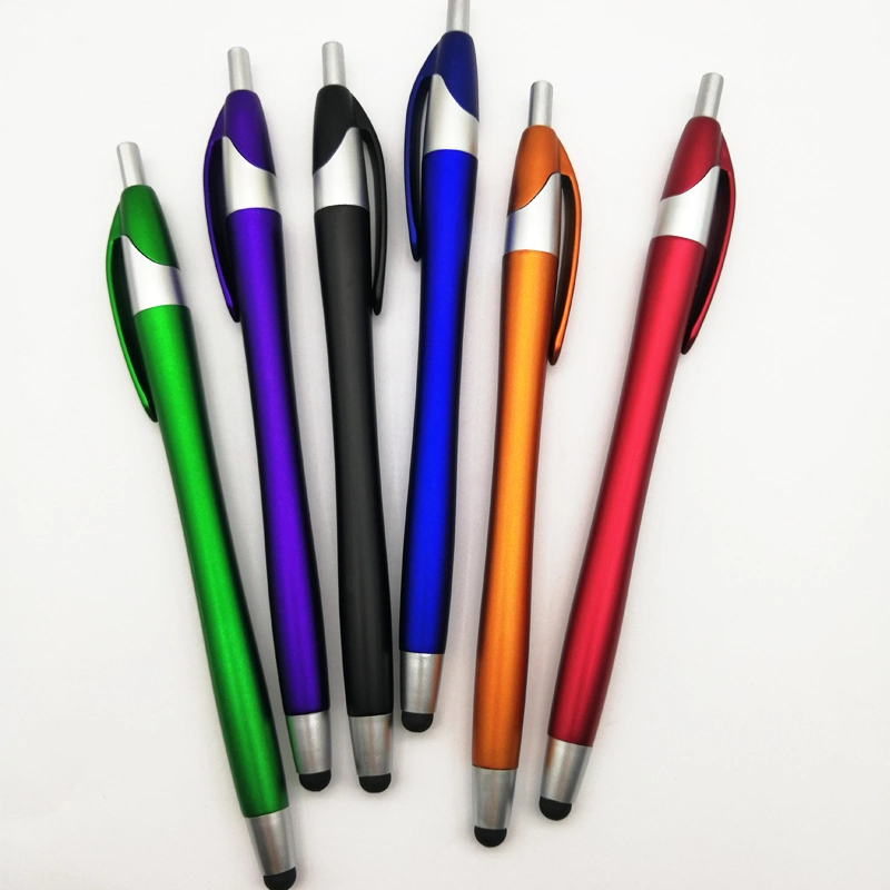 Promotional Gifts Office Supplies Stylus Pens Plastic Stationery