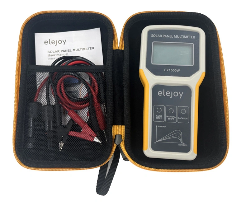 1600W Photovoltaic Panel Multimeter Solar Panel MPPT Tester Open Circuit Voltage Test Power Voltage Current Multi Meter

1600W Panneau photovoltaïque Multimètre Panneau solaire Testeur MPPT Test de tension en circuit ouvert Tension de puissance Courant Multimètre