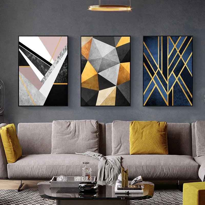 Atacado Custom Modern Wall Painting molduras abstrato Canvas Modern Room Imagens Canvas Wall Art