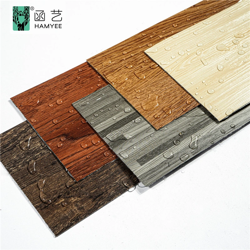 Vinyl Plastic Outdoor Flooring PVC Roll Flooring Plastic Wood PVC Composite Flooring