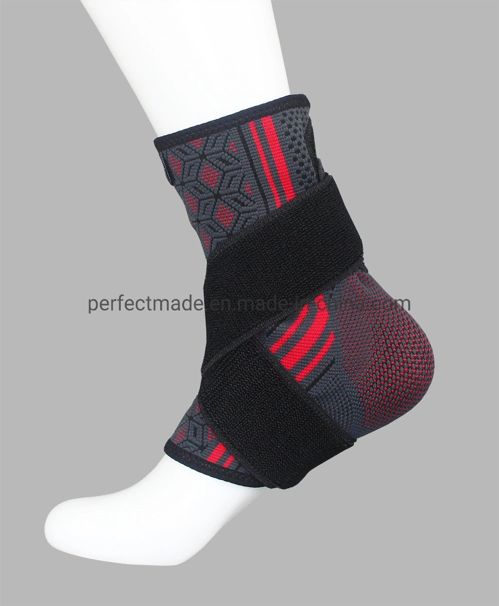 Camouflage High-Elastic Nylon Wear Ankle Sleeve for Sports