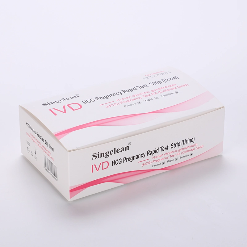 Singclean One Step Lab HCG Selbstpregnancy Test Kit für Zu Hause