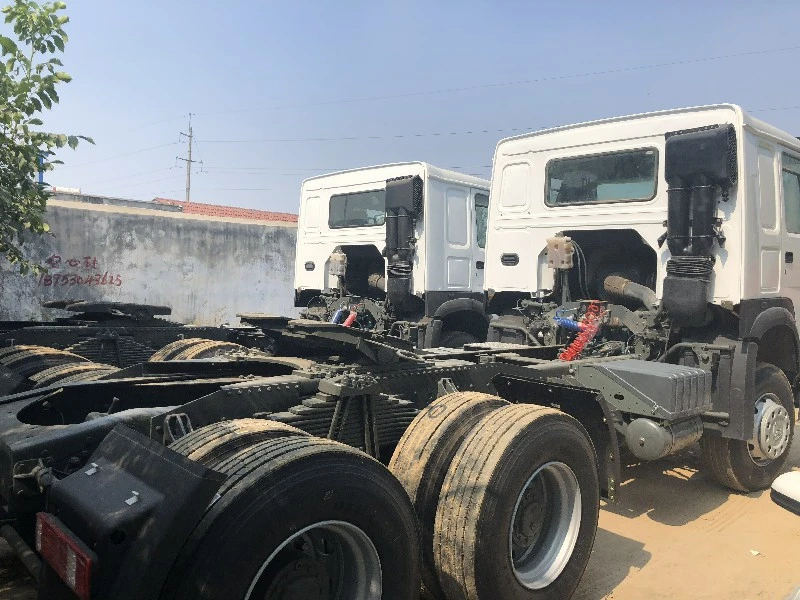 Head Trucks for Trailer Tata Daewoo HOWO A7 Horse Sale 40ton Flatbed Semi-Trailer Used Tractor Truck