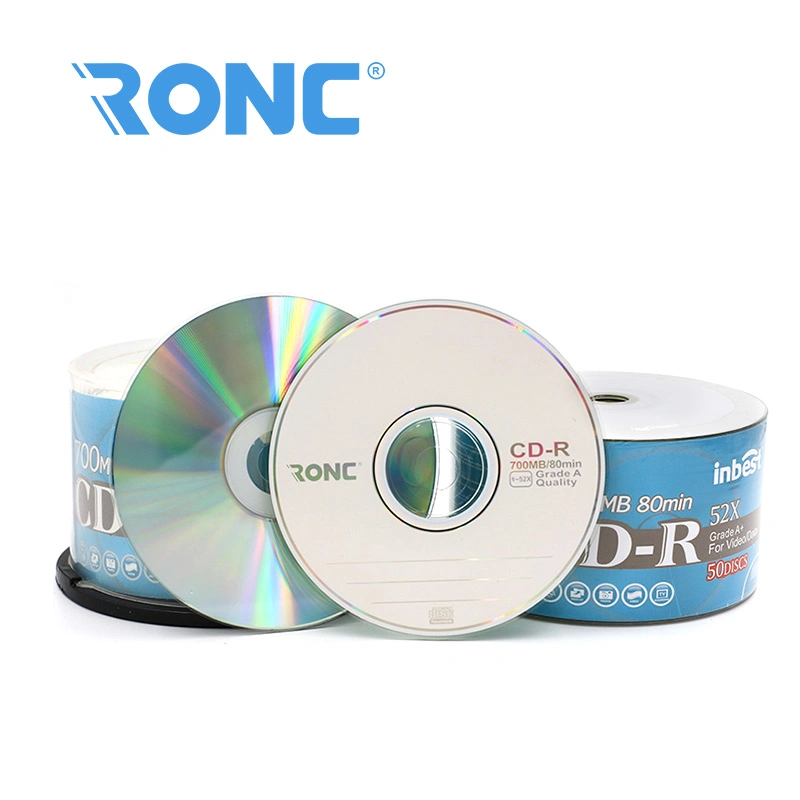 Precio barato DVD vacío 16X 4.7GB Paquete termoencogible imprimible Discos en blanco CD-R DVDR