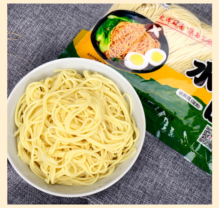 Northeast Sliced Noodles Raw Noodles Instant Semi-Dry Ramen Added Alkali Water More Nutrition