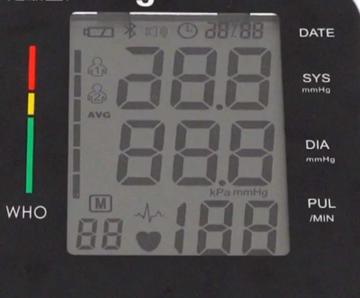 4*AA Battery / DC6V Blood Pressure Monitor Meter of FDA CE ISO Certificate