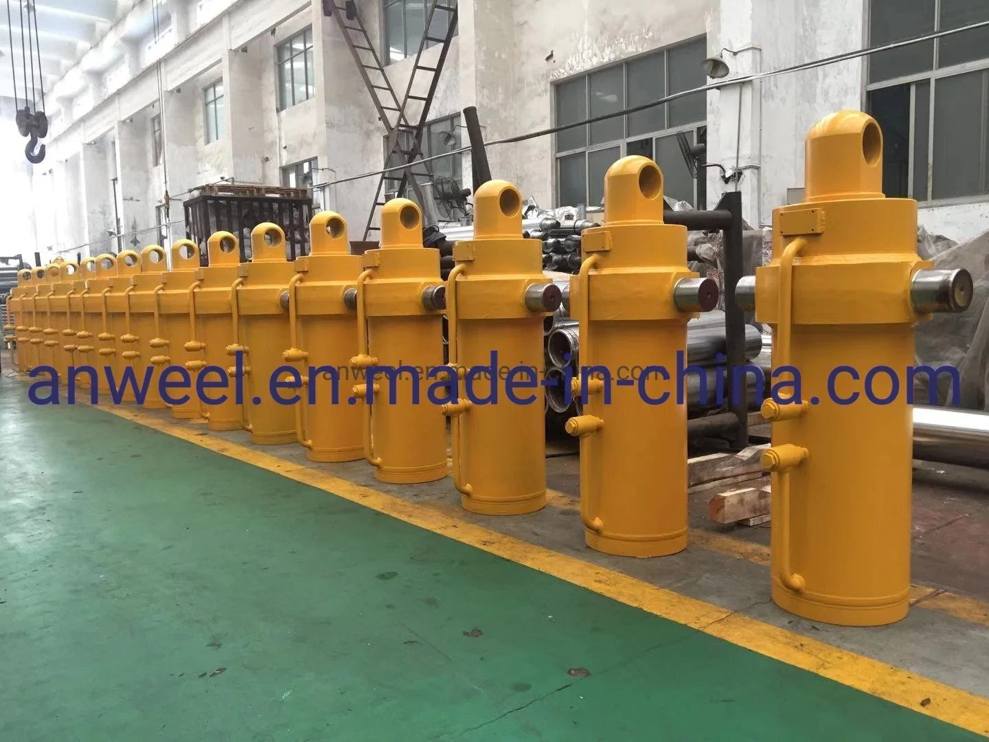 Multi Stage Telescopic Hydraulic Oil Cylinder for 10ton Tipper Trucks