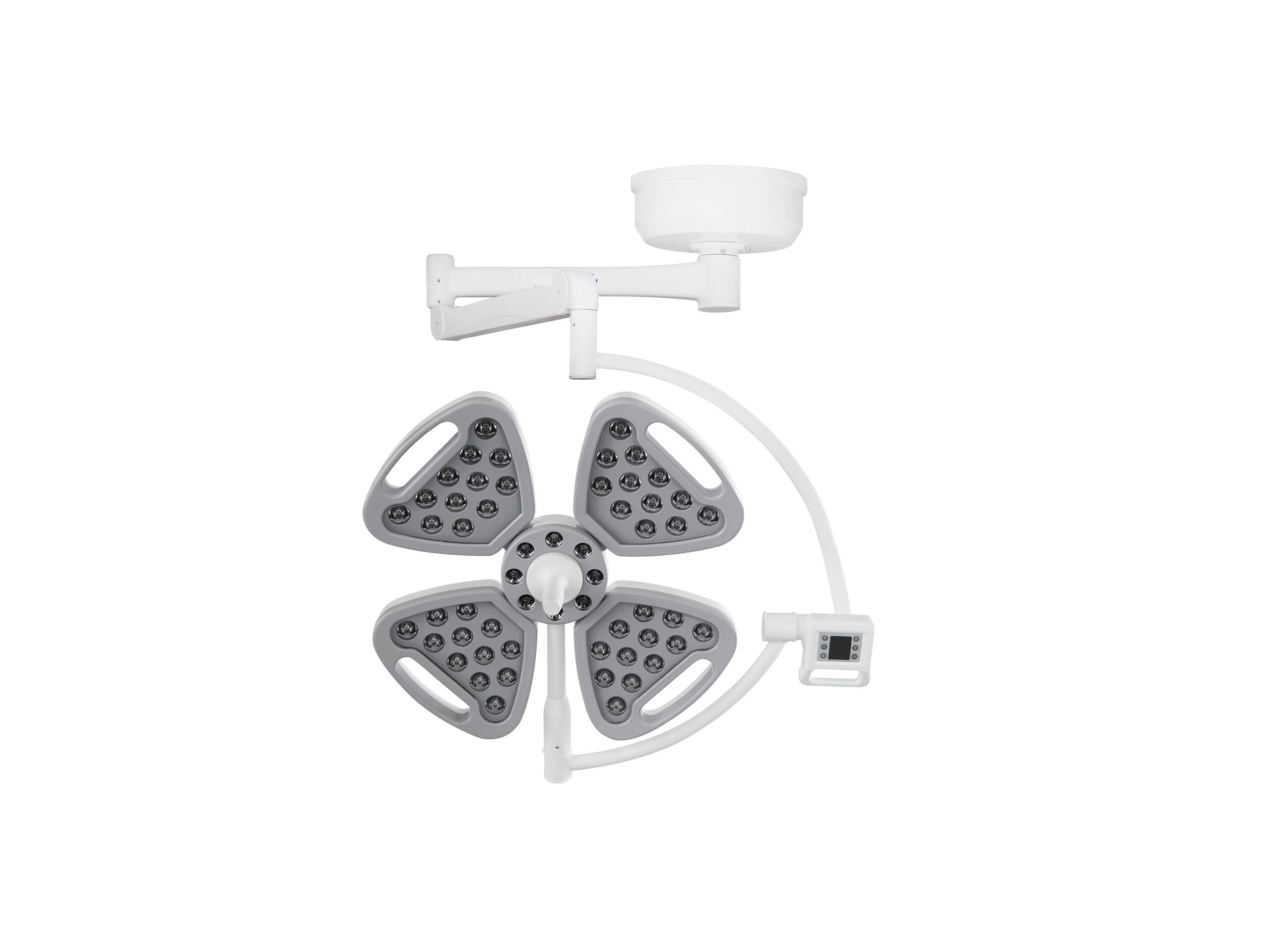 Quality Assured New Design Petal Type Double Dome Hospital Surgical LED Ot Light Shadow Less Surgical Lamp