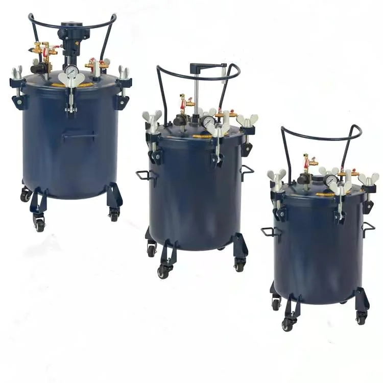 Capacity 60L Auto Mixing Agitated Pneumatic Automatic Spray Painting High Pressure Pot/Tank