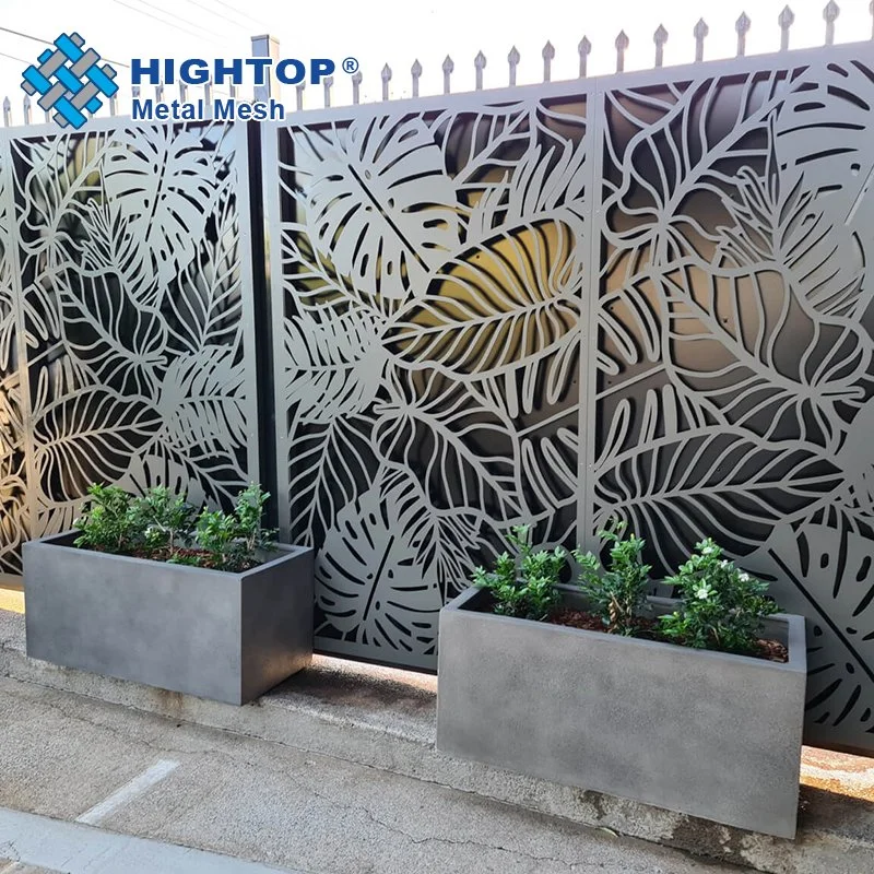 Indoor and Outdoor Laser Cut Aluminum Decorative Panels Screens & Room Dividers