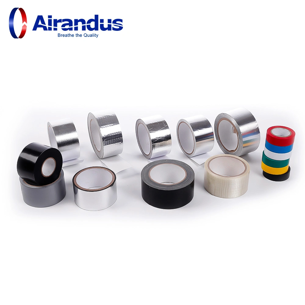 Factory Price Ventilation Air Duct Adhesive Tape Insulation Sealing Tape PVC Duct Tape PVC Tape for HVAC System