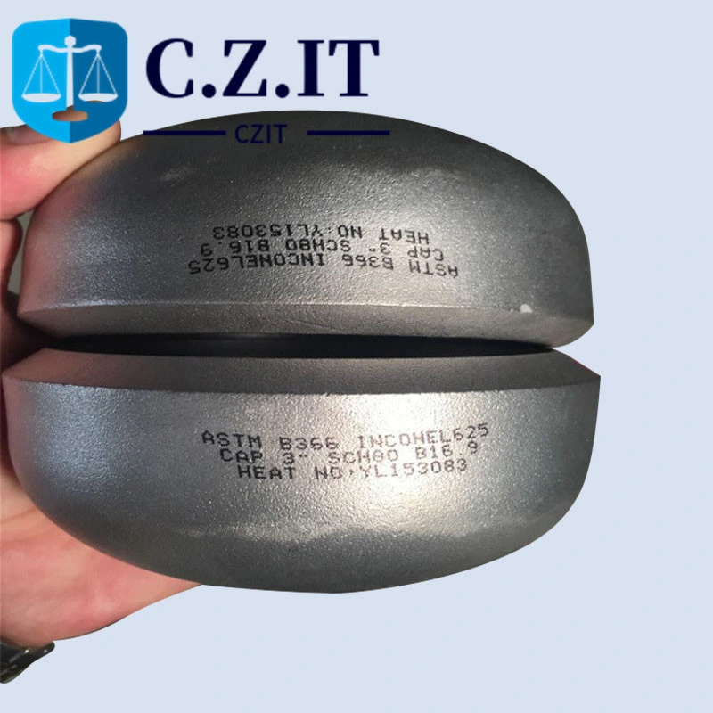 Stainless Steel Buttwelding 316ti Cap Stainless Steel Cladding Plate Boiler Dish End