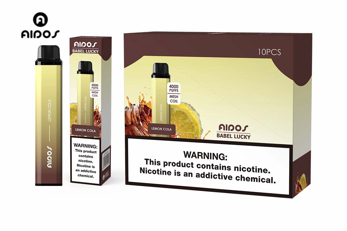 AIDOS J6109 Babel Lucky VAPE desechable recargable 3500puffs OEM Factory Precio EGO Vaporizador desechable E Cigarette