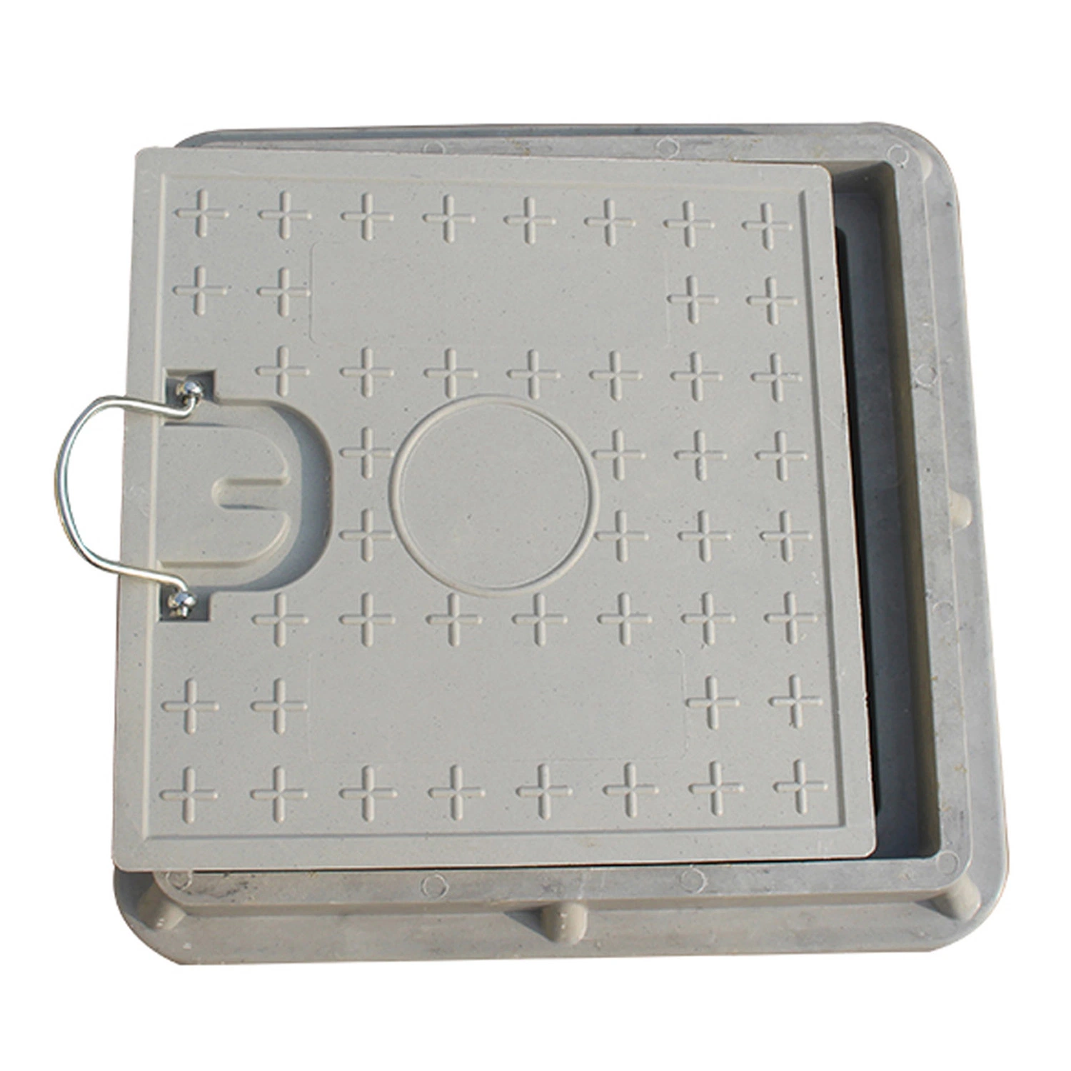 Roadway Safety Square Composite Resin Manhole Covers