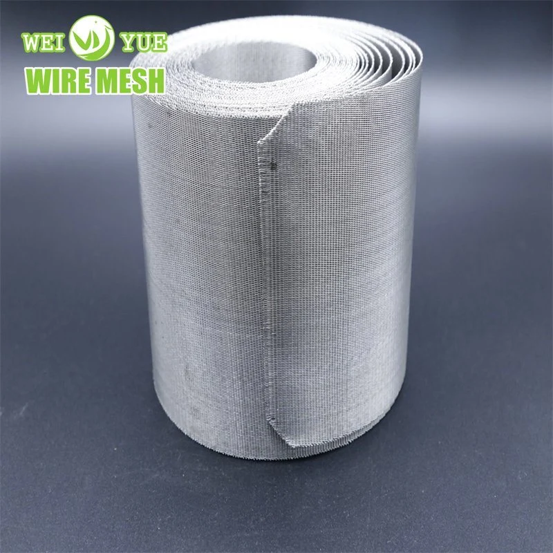 SS316 Stainless Steel Wire Mesh Filter Belt Mesh Belt Mesh Cloth for Plastic Extruder Screen Mesh