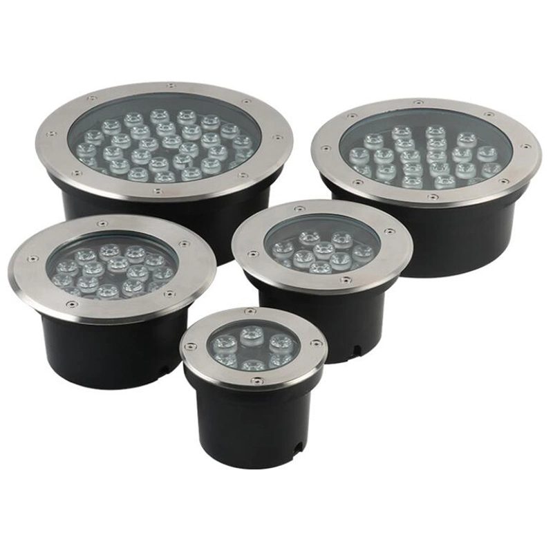 Hot-Vender 9W 12W 18W 24W 36W LED Luz subterránea para Decoración