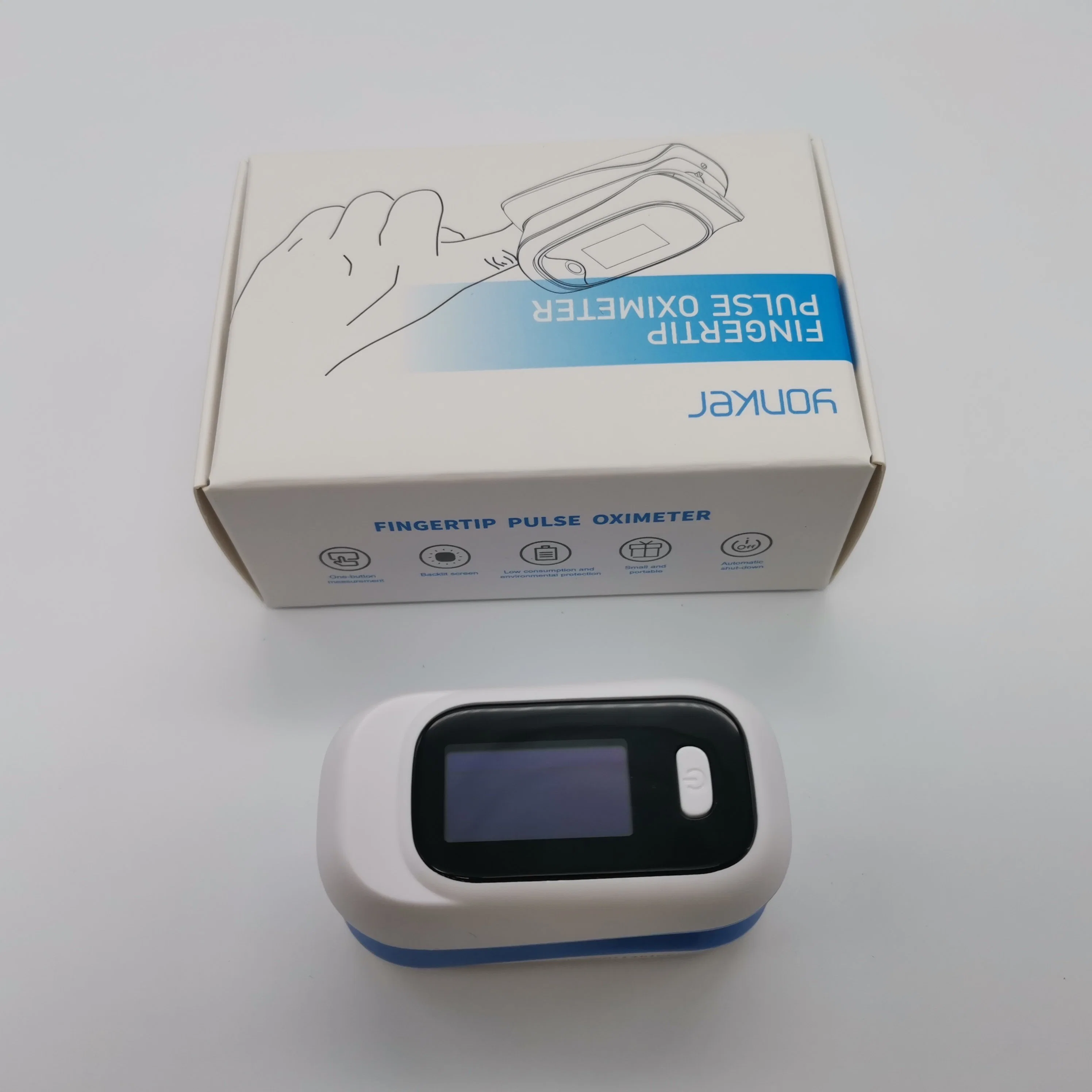 Farbe Display Gehäuse Oximetro Finger Oximeter SpO2 PR OLED Smart Oxymeter Fingertip Pulsoxymeter Oxi Meter