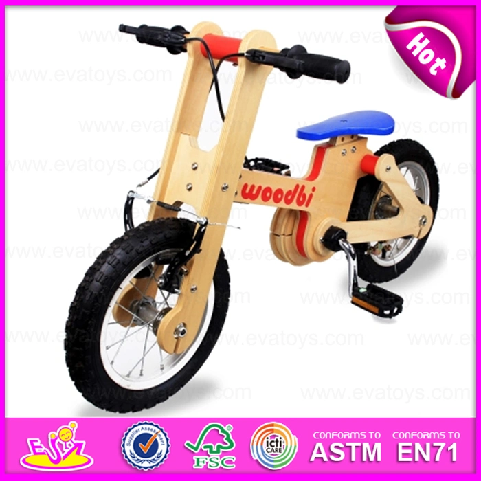 Diseño de última venta mejor balance de los niños en bicicleta de madera W16c115