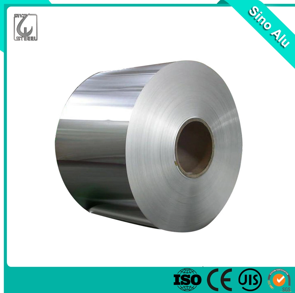 China de la bobina de puro aluminio 1050 0.3-0.5mm de grosor para la construcción